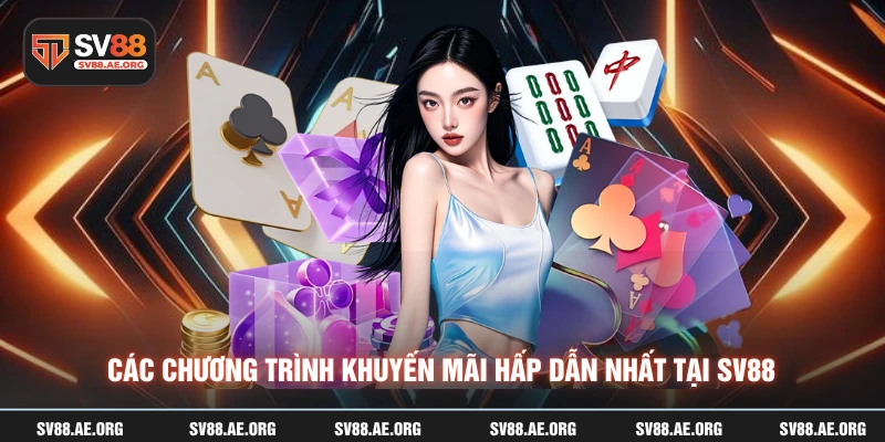 Các chương trình khuyến mãi hấp dẫn nhất tại SV88