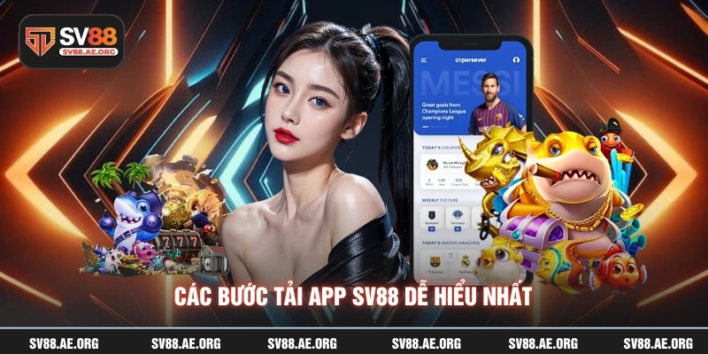 Các bước tải app SV88 dễ hiểu nhất