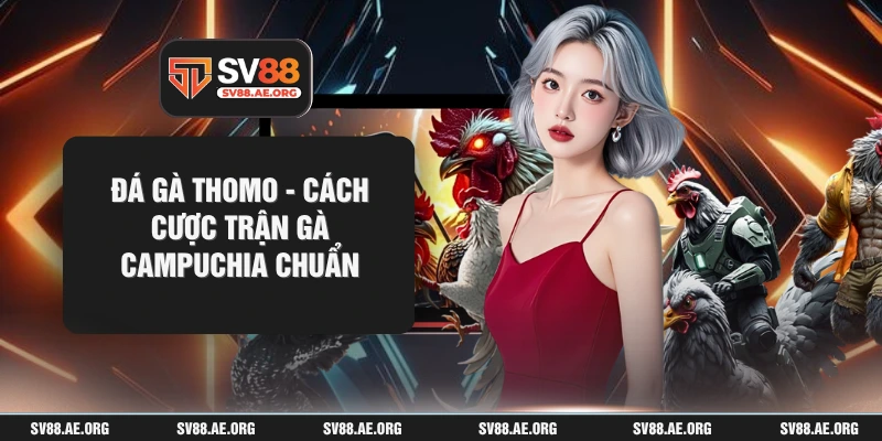 Đá Gà Thomo - Cách Cược Trận Gà Campuchia Chuẩn