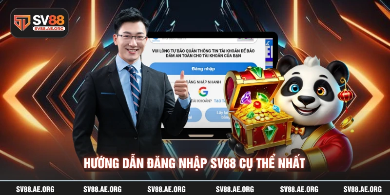 Hướng dẫn đăng nhập SV88 cụ thể nhất